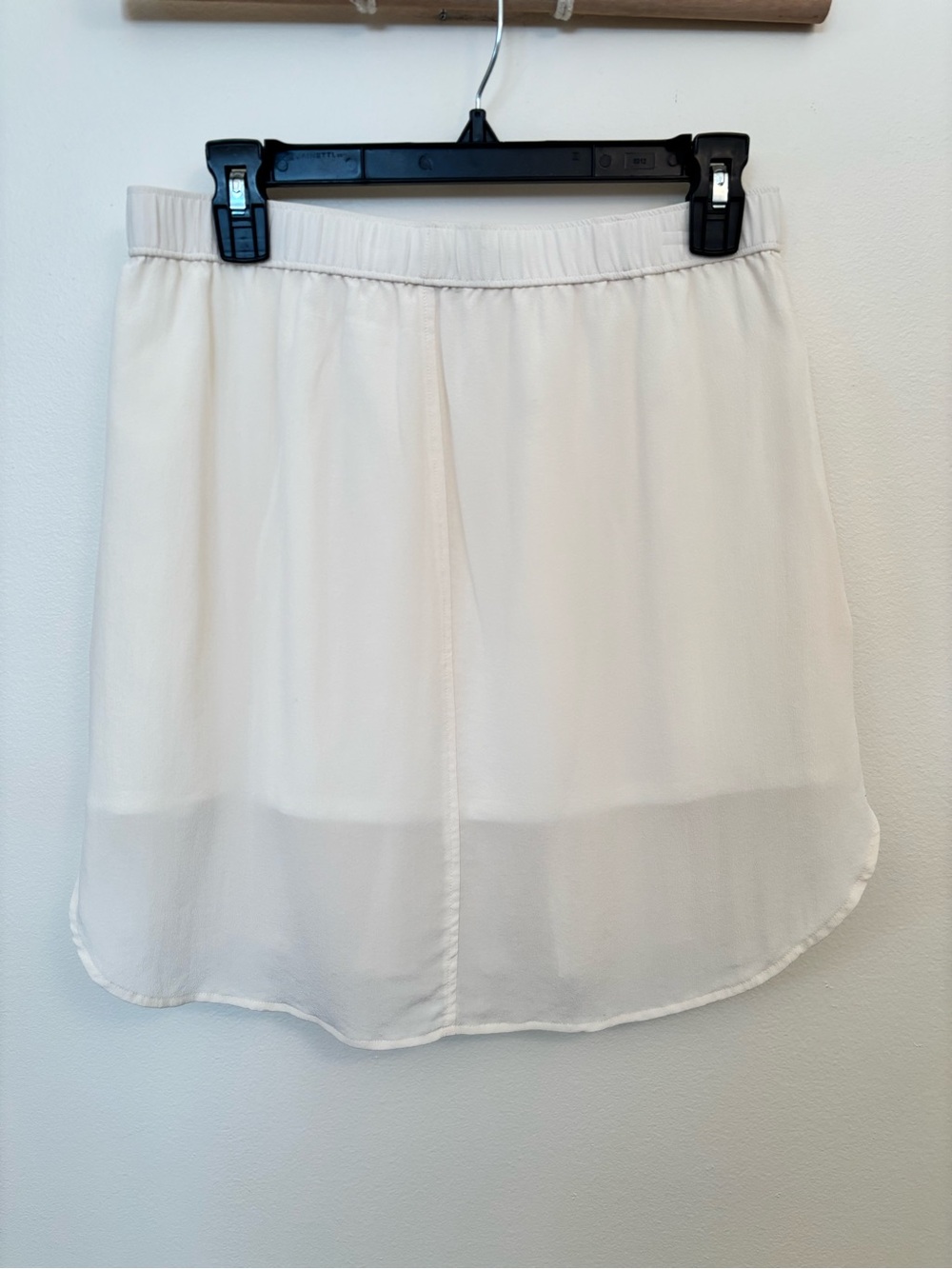 Madewell Cream Layered Chiffon Mini Skirt - Picture 5 of 5